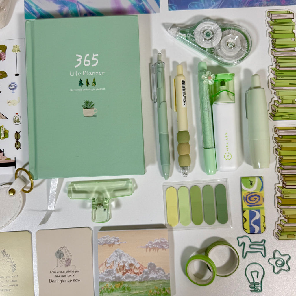 The Cute Planner ♡ Green