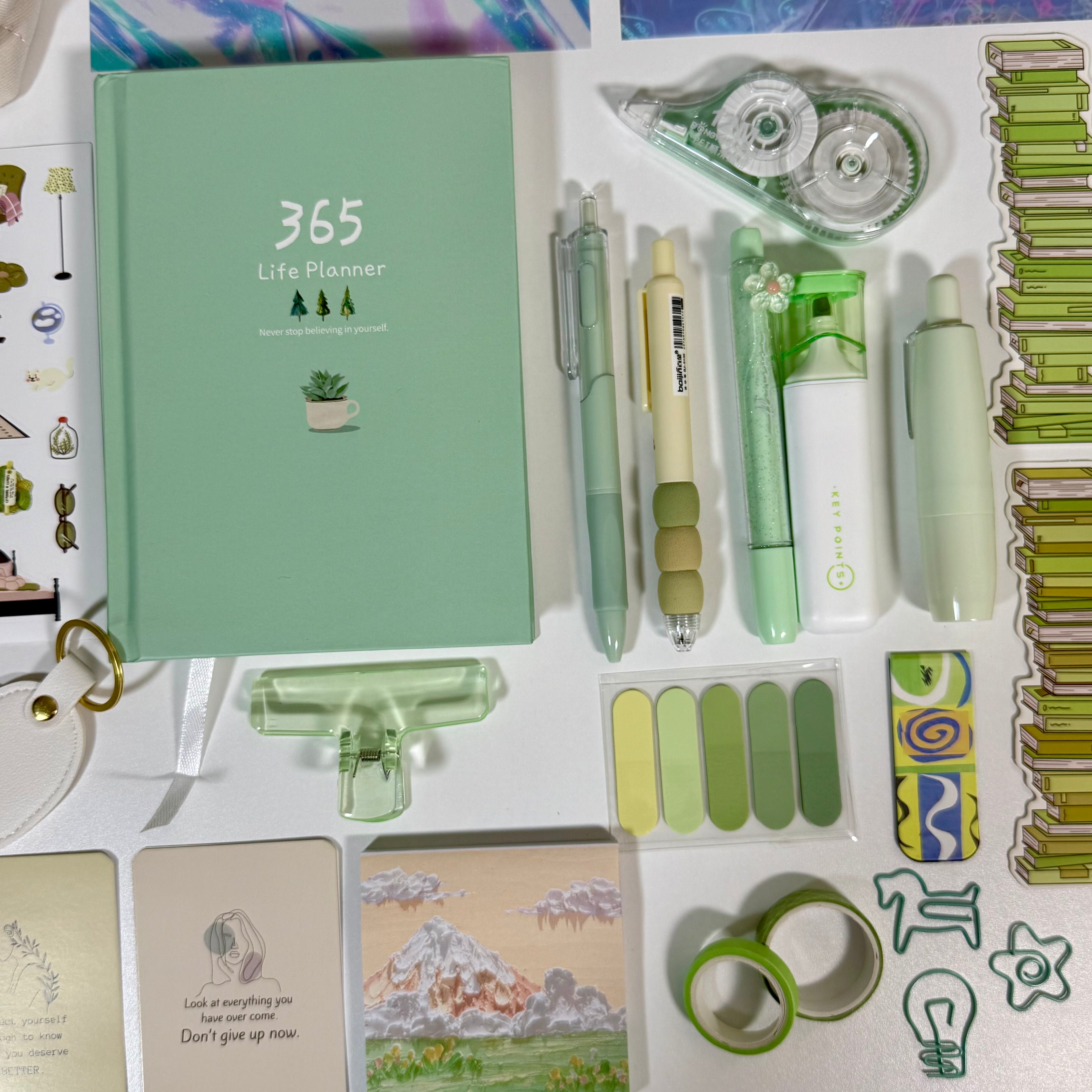 The Cute Planner ♡ Green