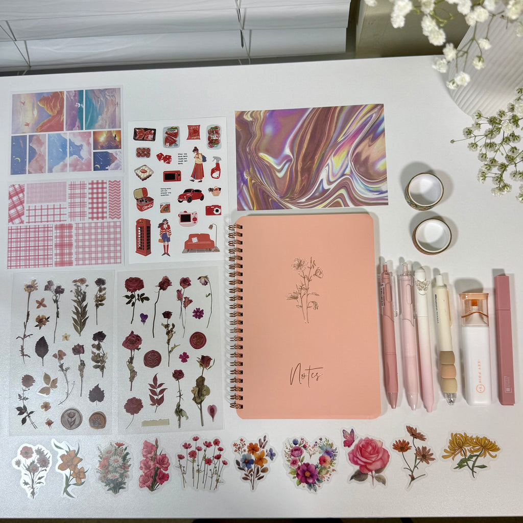 The Spiral Notebook ♡ Pink