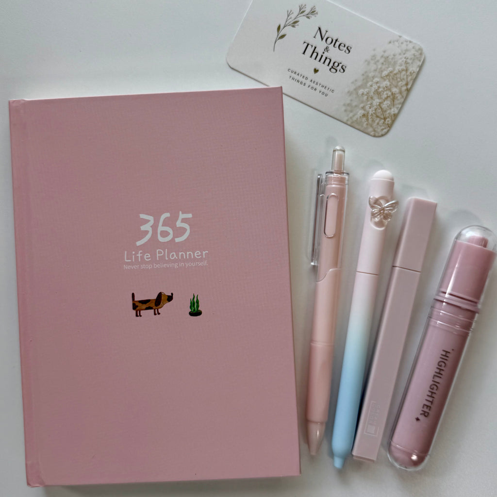 The Daily Set ♡ Planner Pink
