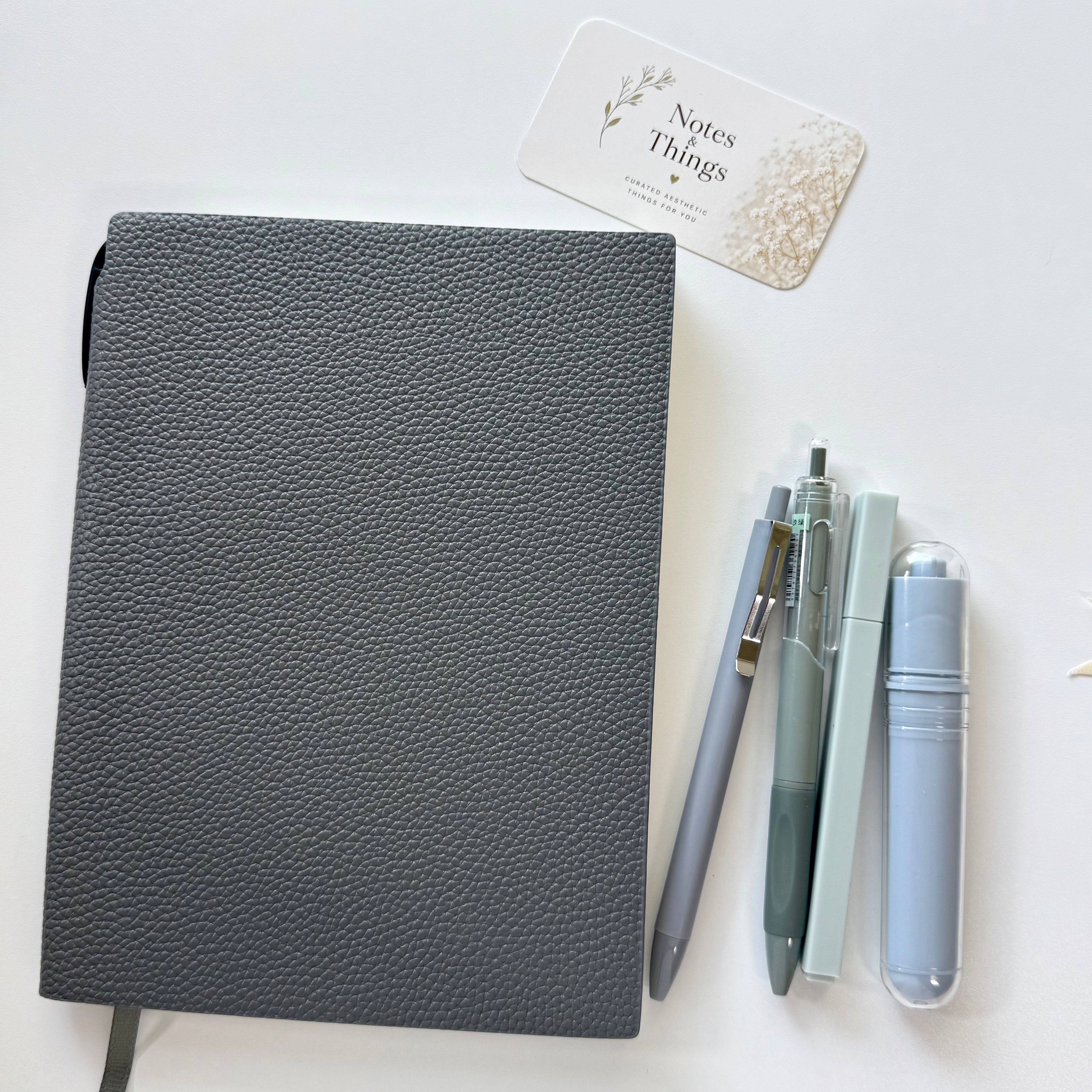 The Daily Set ♡ Grey A5
