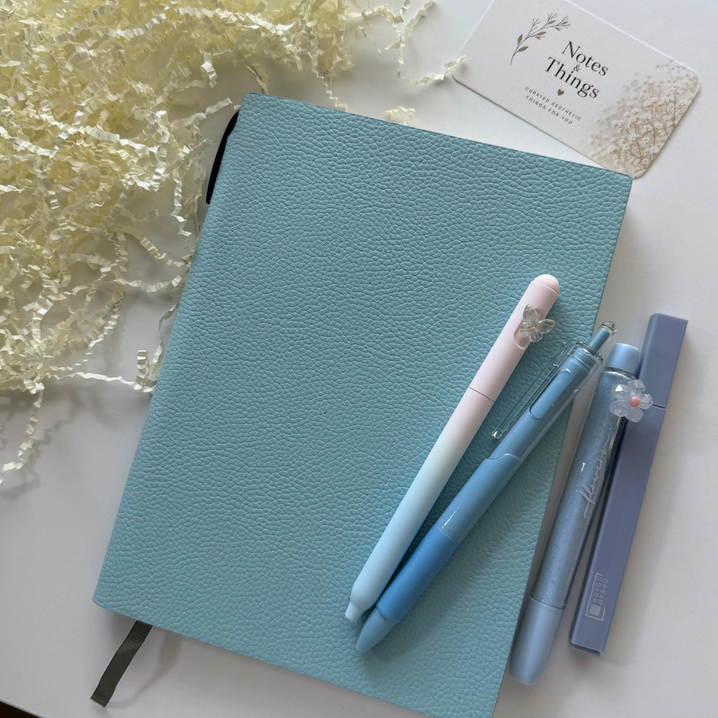 The Daily Set ♡ Blue A5