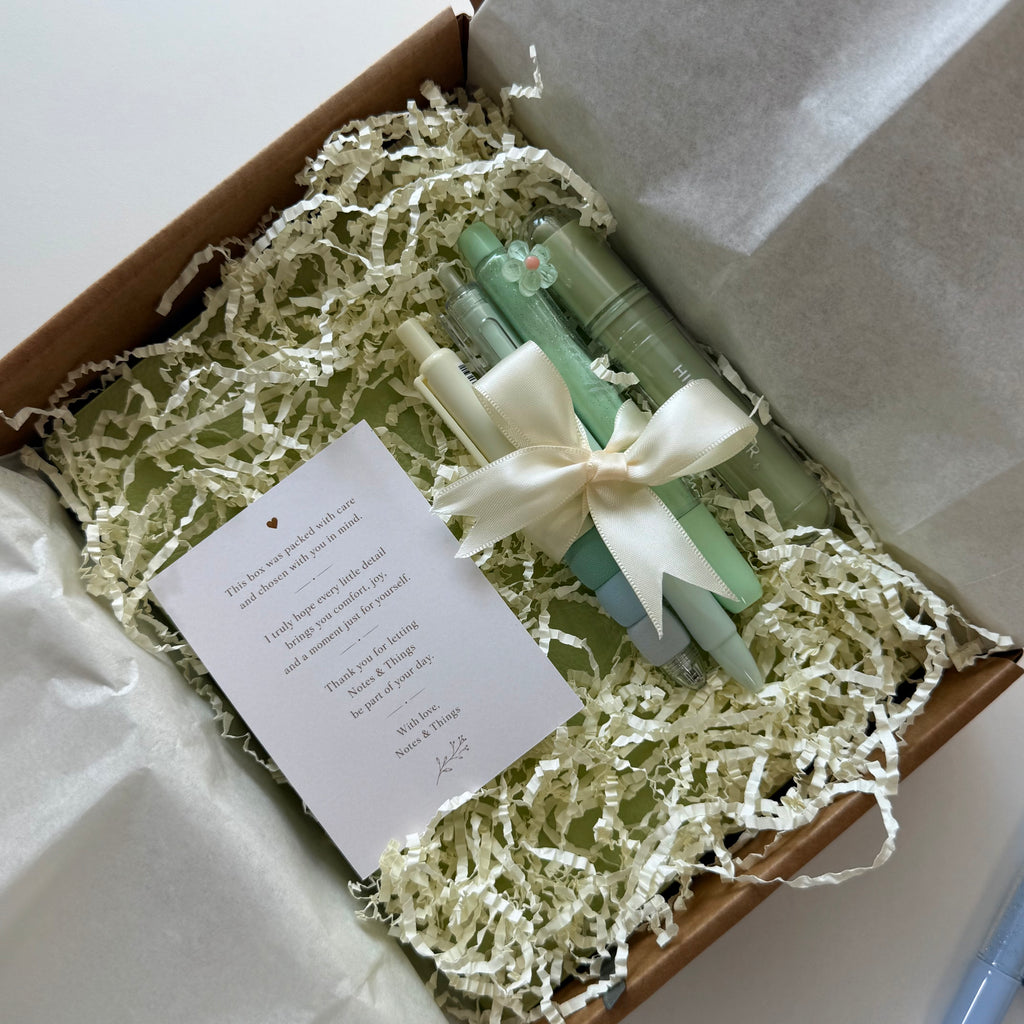 The Daily Set ♡ Light Green A5