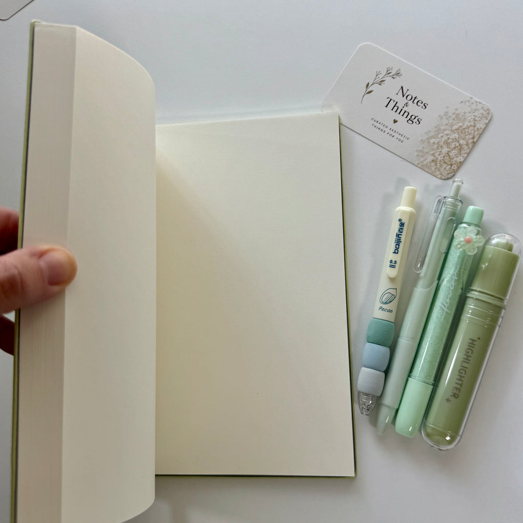 The Daily Set ♡ Light Green A5