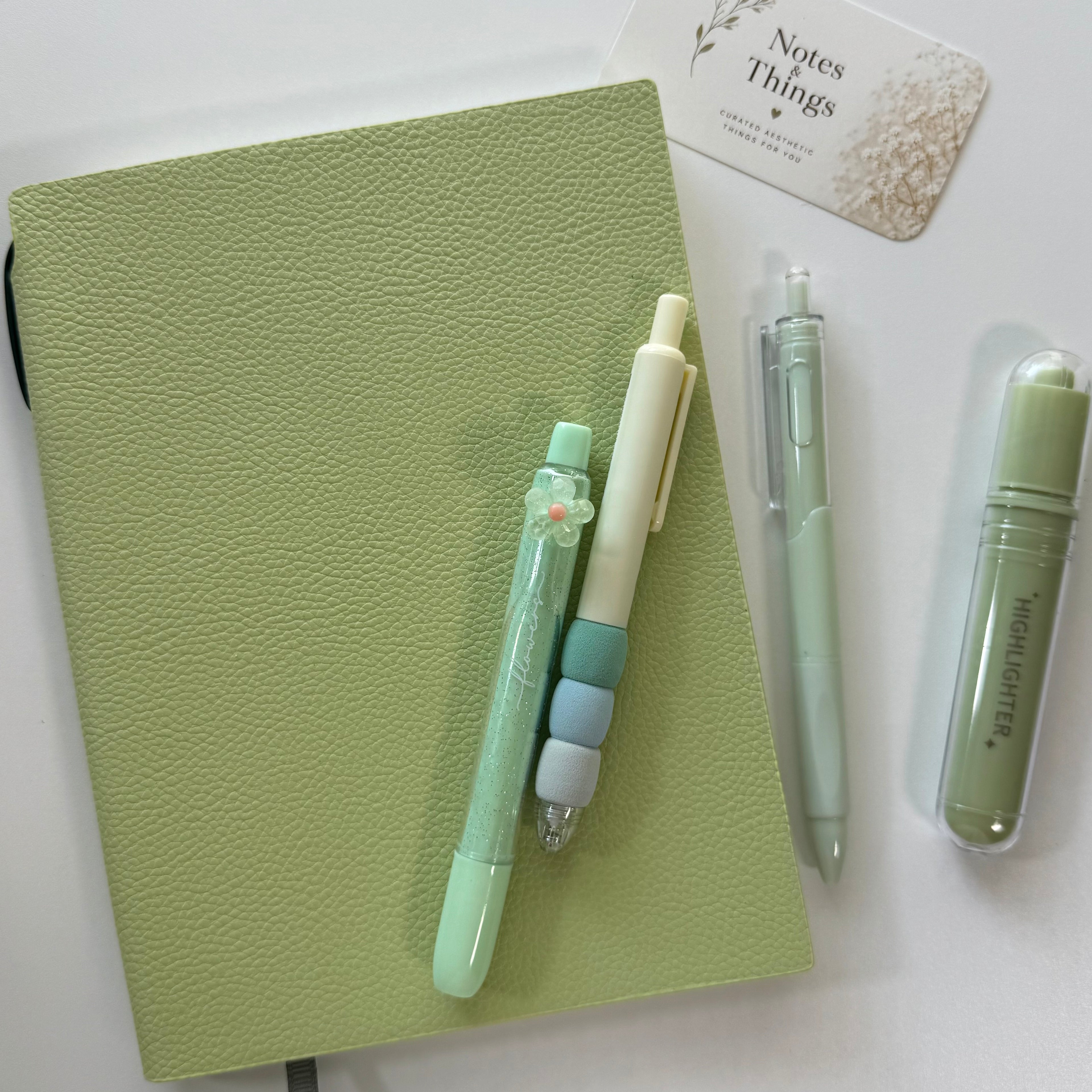The Daily Set ♡ Light Green A5
