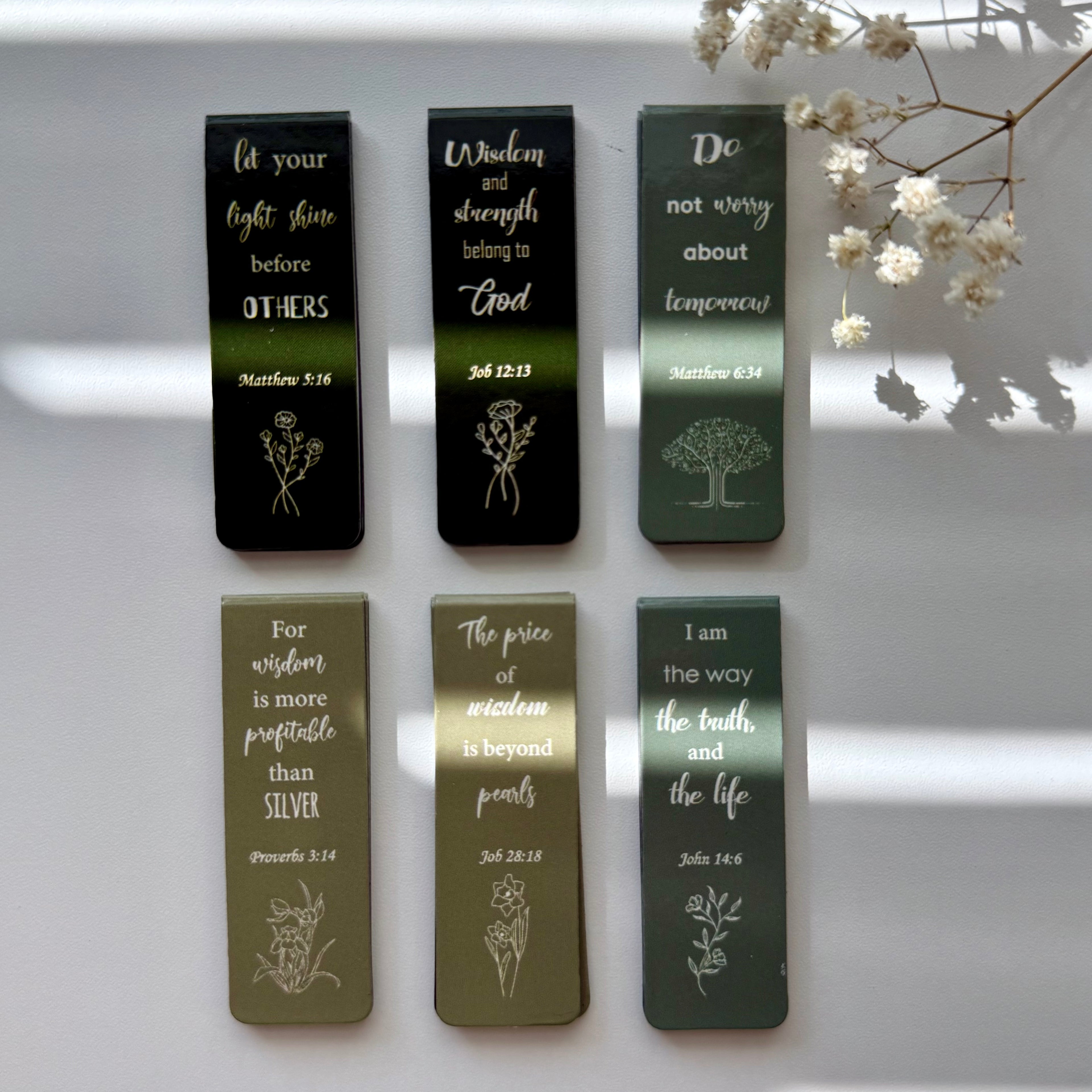 Faith Magnetic Bookmarks
