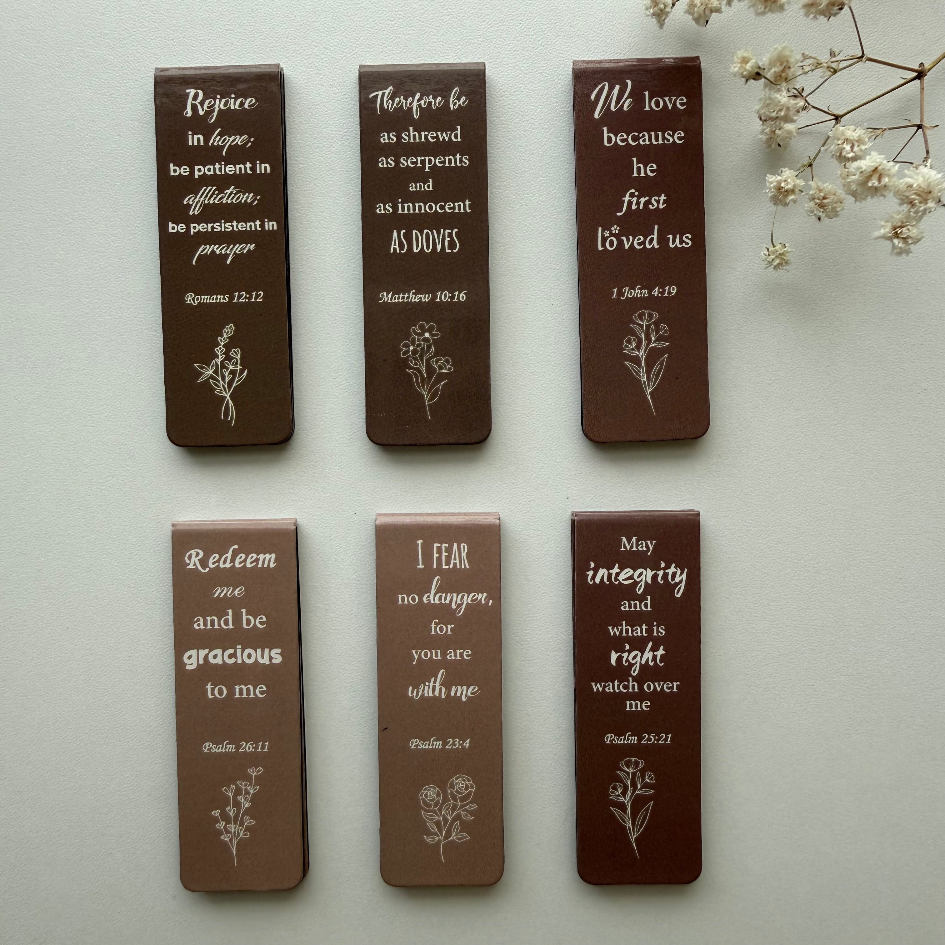 Faith Magnetic Bookmarks
