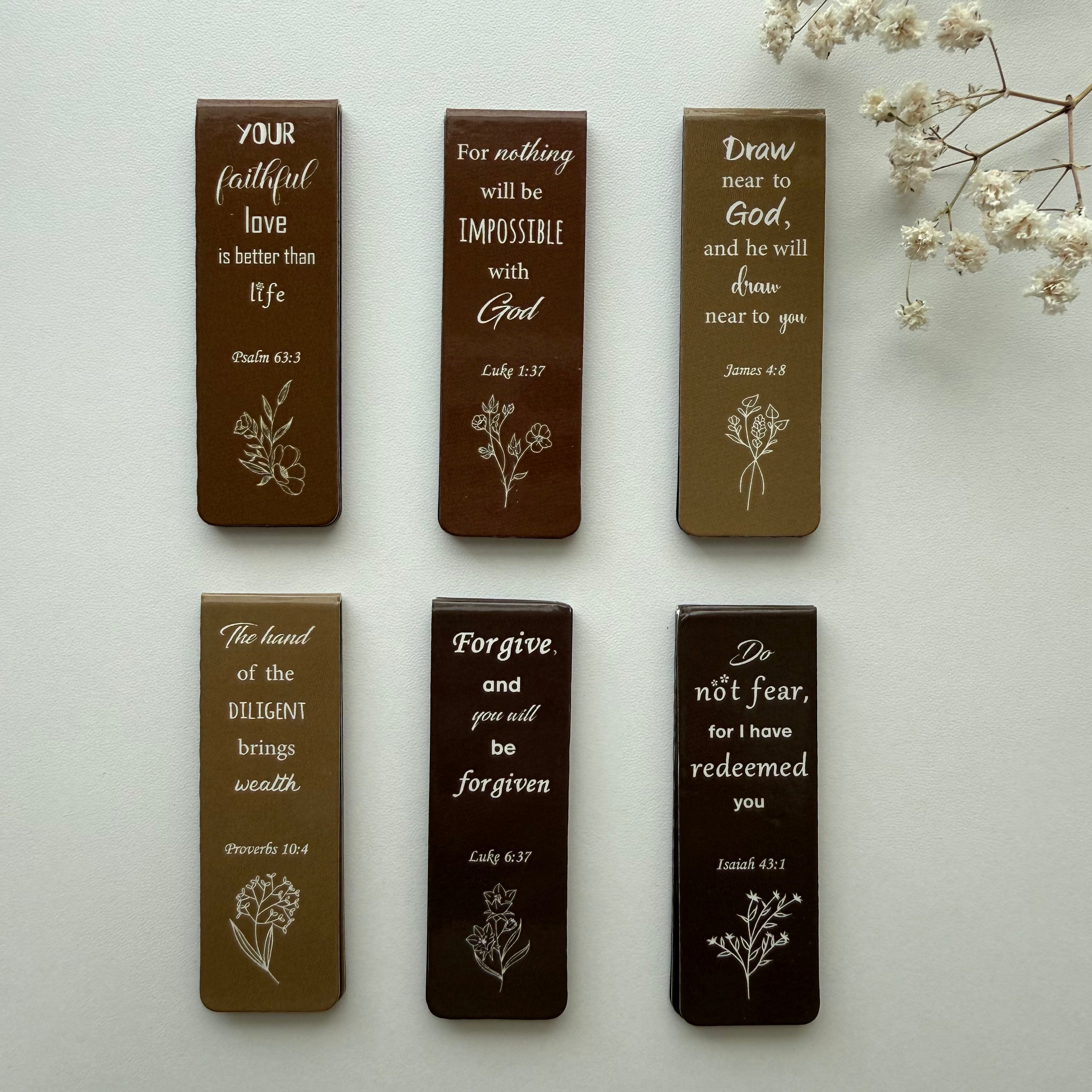 Faith Magnetic Bookmarks